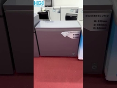 এইচজিআই ডিফ্রোস্ট ফাস্ট কুল 200L বুকে ফ্রিজার টপ ওপেন ডোর ছোট গভীর ফ্রিজার