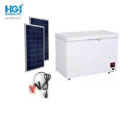 8.8 Cf 250 লিটার রিচার্জেবল সোলার পাওয়ার ফ্রিজার DC24V ব্যাটারি চালিত