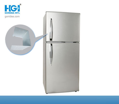 5.9 Cu Ft বাণিজ্যিক খাড়া শীর্ষ ফ্রিজার রেফ্রিজারেটর রেস্তোরাঁ রোল বন্ড ইভাপোরেটর