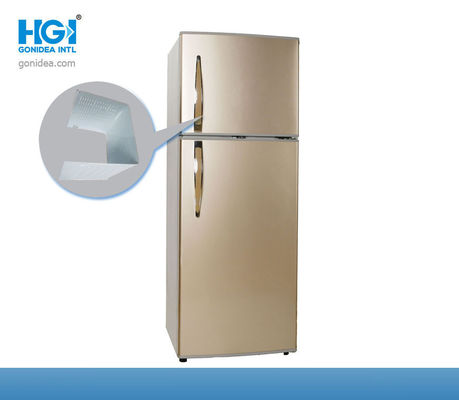 HGI R600a 7.5 Cu Ft শীর্ষ ফ্রিজার রেফ্রিজারেটর 212L বিপরীত দরজা সামঞ্জস্যযোগ্য তাক