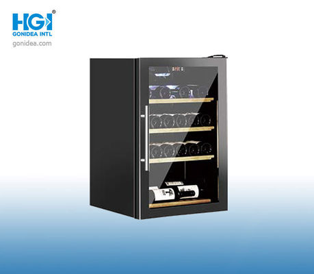 গ্লাস ডোর রেড ওয়াইন স্টোরেজ শোকেস 220~240V/50Hz শক্তি সঞ্চয়