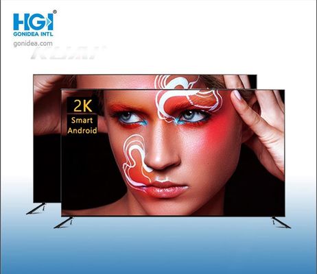 2K 43 ইঞ্চি ফ্ল্যাট স্ক্রীন টিভি স্মার্ট LED LCD ডিসপ্লে মনিটর