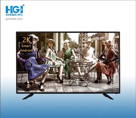 স্মার্ট অ্যান্ড্রয়েড ডাবল গ্লাস 2K LCD LED স্ক্রীন টিভি 39.5 ইঞ্চি
